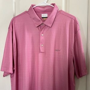 Pink xxl Greg Norman golf shirt